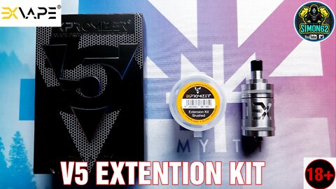 EXPROMIZER V5 EXTENTION KIT #exvape#expromizerv5#extentionkit 🔞