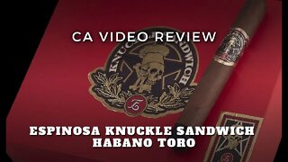 Espinosa Cigars and Guy Fieri Knuckle Sandwich Habano Cigar Review