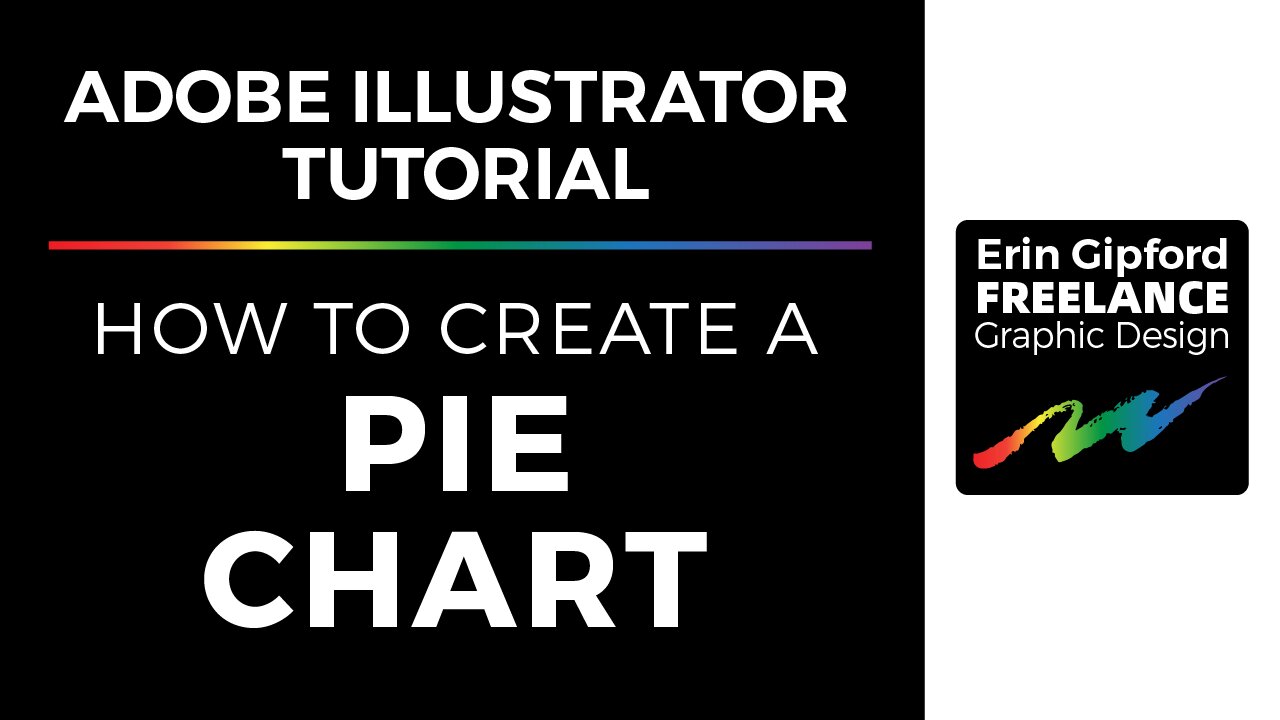 Pie Charts Adobe Illustrator Tutorial