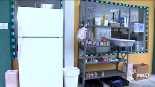 Owner of a local business frustrated after teens steal from her makeshift food pantry