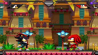Shadow & Silver VS Knuckles & Ashura I Sonic Fighters 2