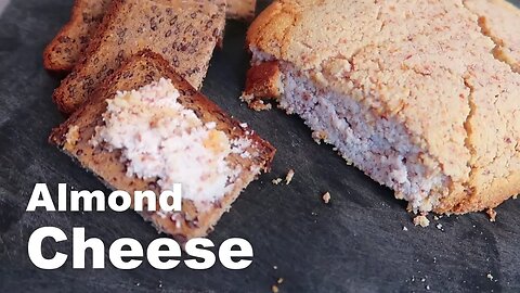 Homemade almond cheese - Easy vegan cooking