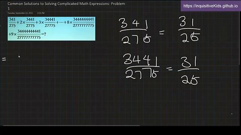 6th Grade Common Solutions to Solving Complicated Math Expressions: Problem 1