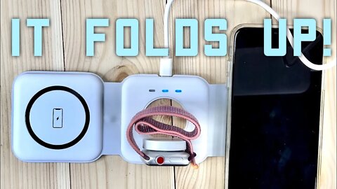 Foldable Travel Wireless Charging Station Pad Review