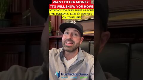 How Can You Make Extra Money Trading in The Stock Market Today Before The Holidays? WATCH LIVE!