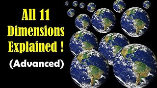 11 Dimensions Explained - Higher Dimensions Explained - All Dimensions Explained