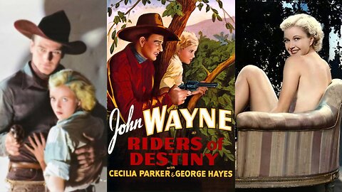 RIDERS OF DESTINY (1933) John Wayne, Cecilia Parker & Forrest Taylor | Romance, Western | B&W