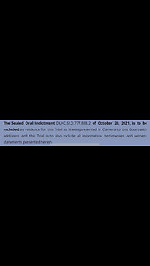 SPOILER ALERT: this includes the legal docket submitted - for full prosecution🥰✌️