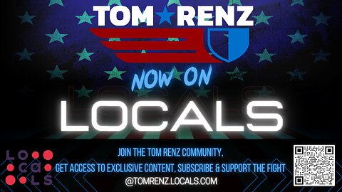 Tom Renz - Join Us On Locals! (@TomRenz.Locals.com)
