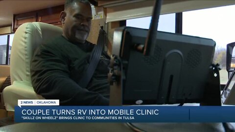 Couple Turns RV into Mobile Clinic