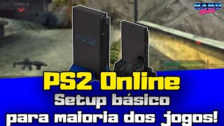 Tudo sobre PS2 Online! Como jogar PS2 online! Configuração básica e fácil! Conhecendo o setup!