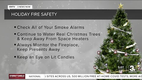 Staying aware of fire hazards during the holidays