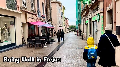 Rainy Walk in Frejus France | Day 2