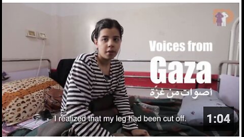 After Killing Her Parents and Brother, and Cutting Off Her Leg, Israel Went Back to Finish the Job