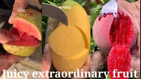 Juicy extraordinary fruit