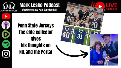 Penn State Jerseys NIL thoughts! || Mark Lesko Podcast #pennstatefootball