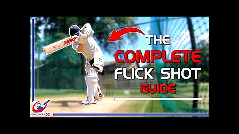 How to play the PERFECT FLICK shot | Cricket batting drills