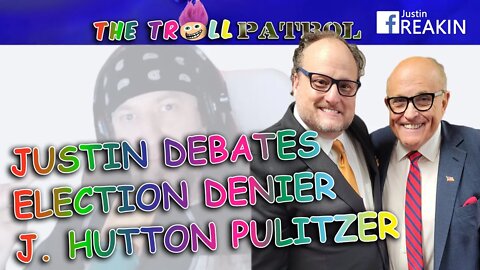 Prominent 2020 Election Denier Jovan Hutton Pulitzer Gets Into Debate With JustinFREAKIN