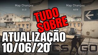 CSGO - Atualização 10/06/20 (Tudo sobre update Portas Dust2, Bonecos mais visíveis, iluminação etc)