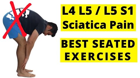 L4 L5 - L5 S1 best seated exercises