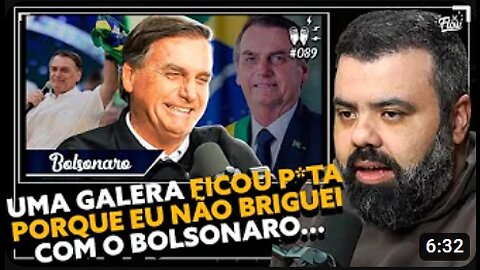 IGOR sobre BOLSONARO no FLOW