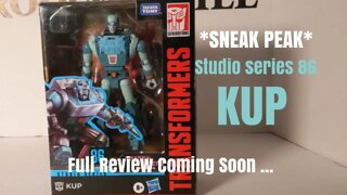 *Sneak Peak* Studio Series 86 Deluxe KUP Review ... Full Review Link in Descriotion #shorts