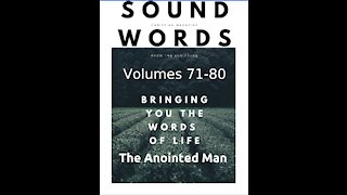 Sound Words, The Anointed Man