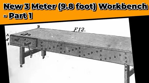 New 3 Meter (9.8 foot) Workbench - Part 1 - Trestle Parts
