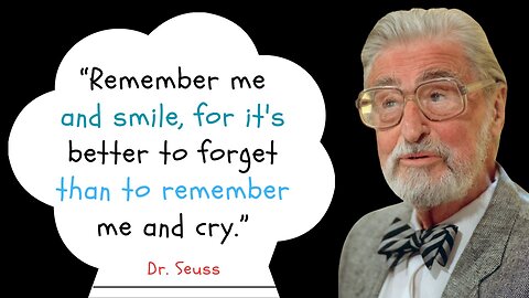 The Wisdom of Dr Seuss Top 20 Quotes to Live By