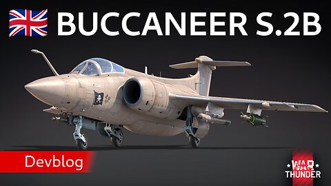RAF gets their own Buccaneer 🇬🇧 S.2B Devblog! [War Thunder Next Major Update] #shorts