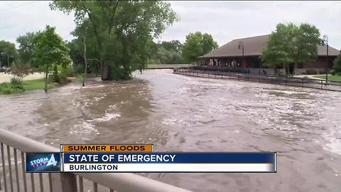 State of Emergency in Burlington after flash floods