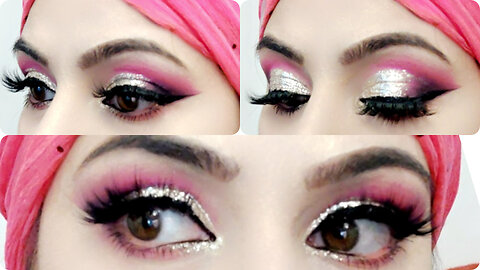 Glamorous evening eyemakeup tutorial