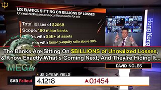 The Banks Are Sitting on $BILLIONS of Unrealized Losses, & Know Exactly What's Coming Next, And They're Hiding It...