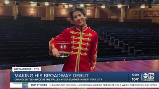 Chandler teen spends summer performing on Broadway alongside Hugh Jackman
