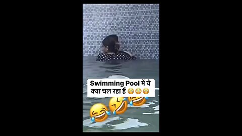 Fun in the swimming pool