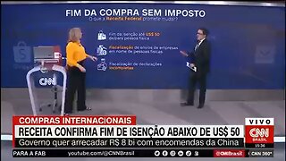 Daniela Lima, da CNN, se “assusta” quando fica sabendo que o valor do imposto