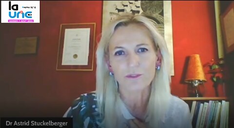 Dr Astrid Stuckelberger sur LA UNE TV - Le 7 août 2021 - Révélations covid
