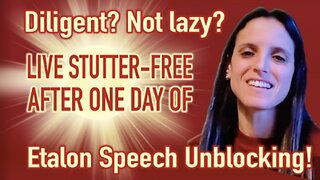 LIVE STUTTER-FREE IN ONLY ONE DAY - If You're Diligent & Not Lazy! (How To Stop Stuttering)