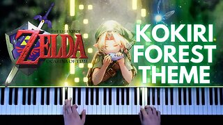 Zelda Ocarina of Time (Kokiri Forest Theme) - Piano Cover