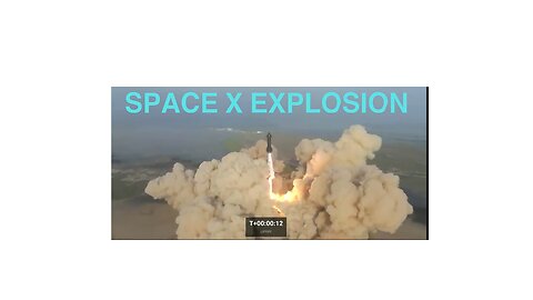 space x starship explosion