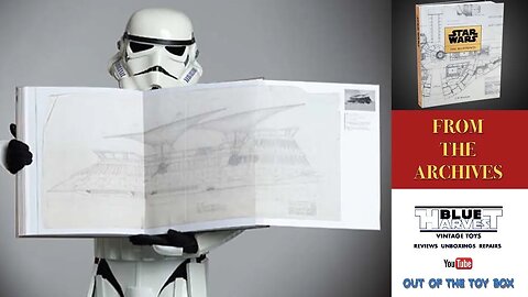 LET’S LOOK AT THE STAR WARS BLUEPRINTS BOOK PART ONE