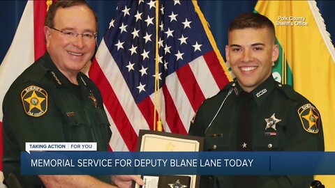 Polk County deputy killed while serving warrant to be laid to rest Tuesday
