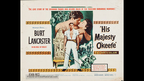 Burt Lancaster - His Majesty O'Keefe 1954 - Ai Enhanced