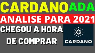 CARDANO (ADA) Vale COMPAR Analise 2021