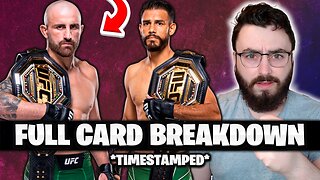 Full Card Predictions - UFC 290: Volkanovski vs Rodríguez | Breakdowns & Best Betting Tips