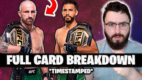 Full Card Predictions - UFC 290: Volkanovski vs Rodríguez | Breakdowns & Best Betting Tips