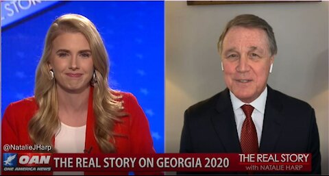 The Real Story - OAN Georgia Elections with David Perdue