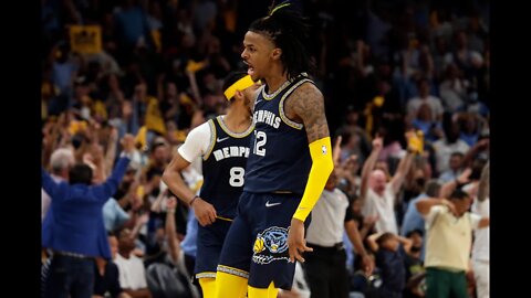 Ja Morant's filthy crossover against the GSW is sick. #shorts #nba
