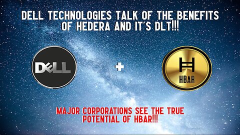 Dell Technologies Talk Benefits Of Hedera And It's DLT!!!