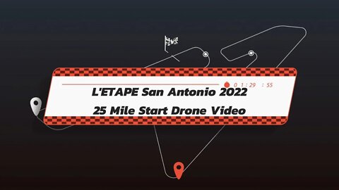 2022 L'ETAPE San Antonio 25 Mile Start - Exclusive Drone View #letapesanantonio